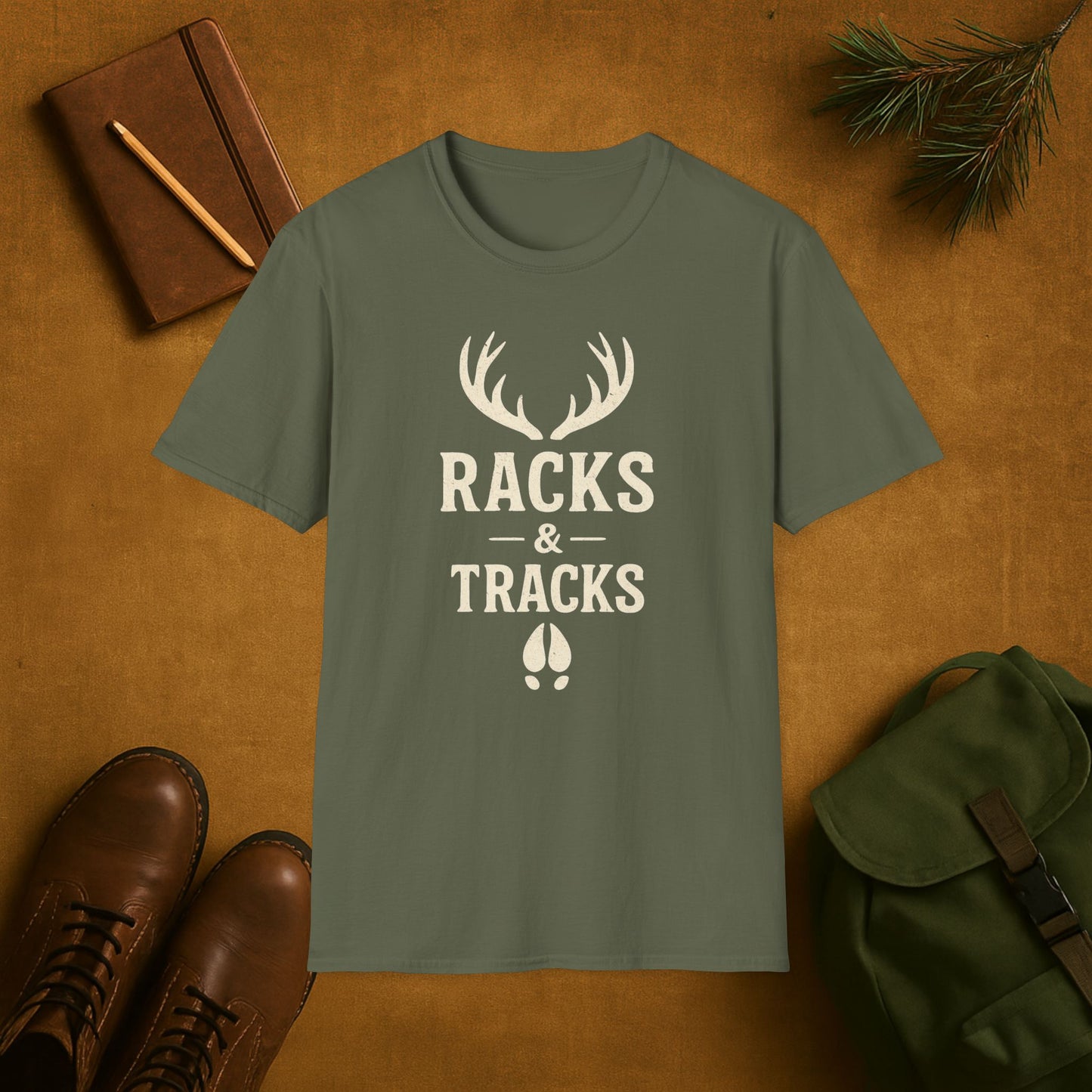 Racks & Tracks Hunting T-Shirt