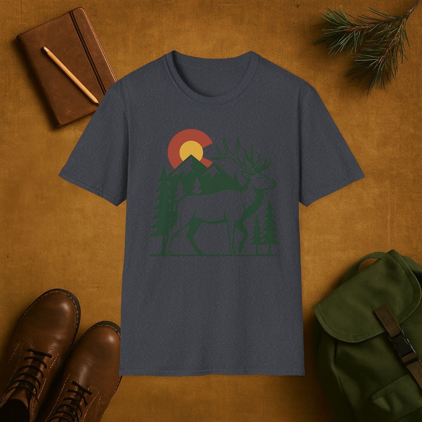 Colorado Forest Elk T-shirt