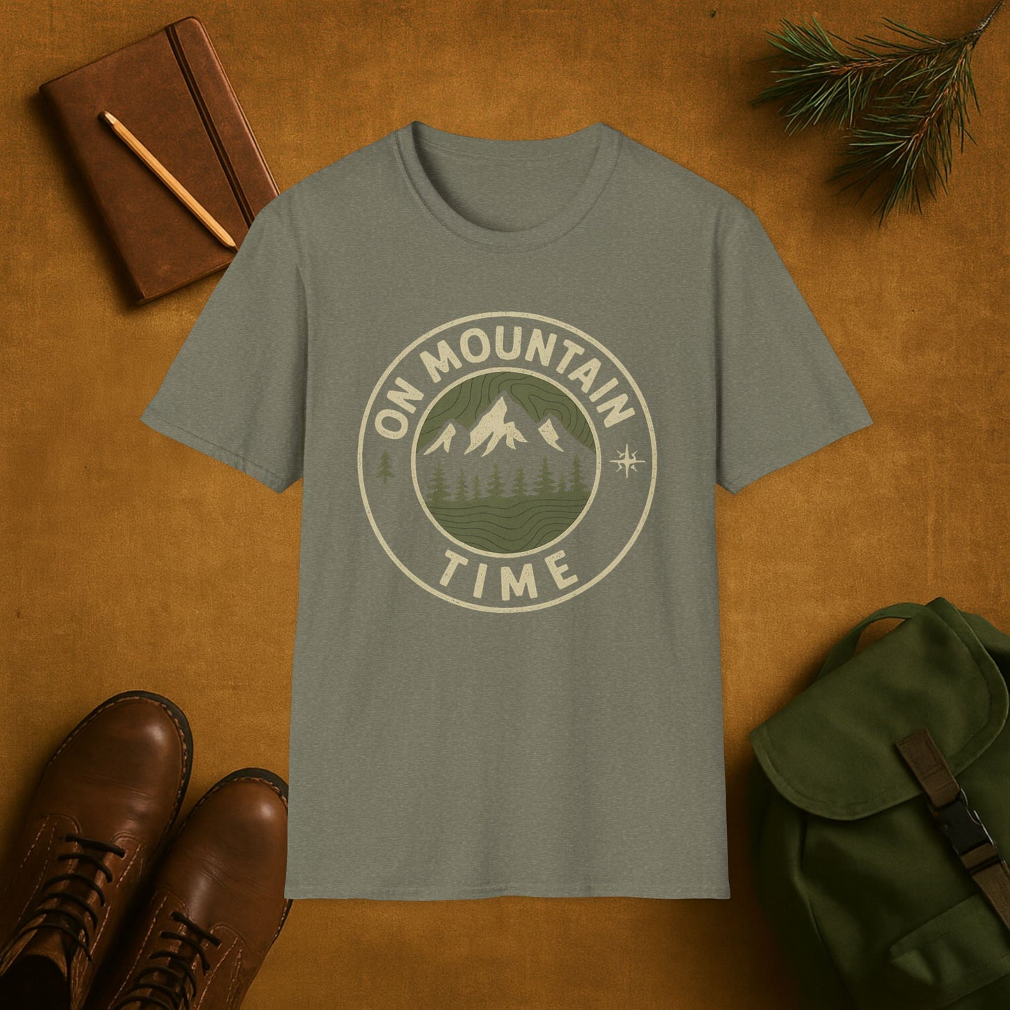 On Mountain Time T-Shirt