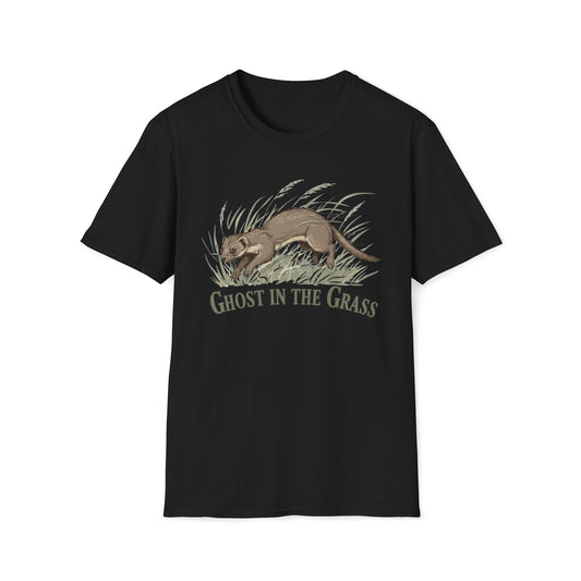 Ghost in the Grass Weasel T-Shirt