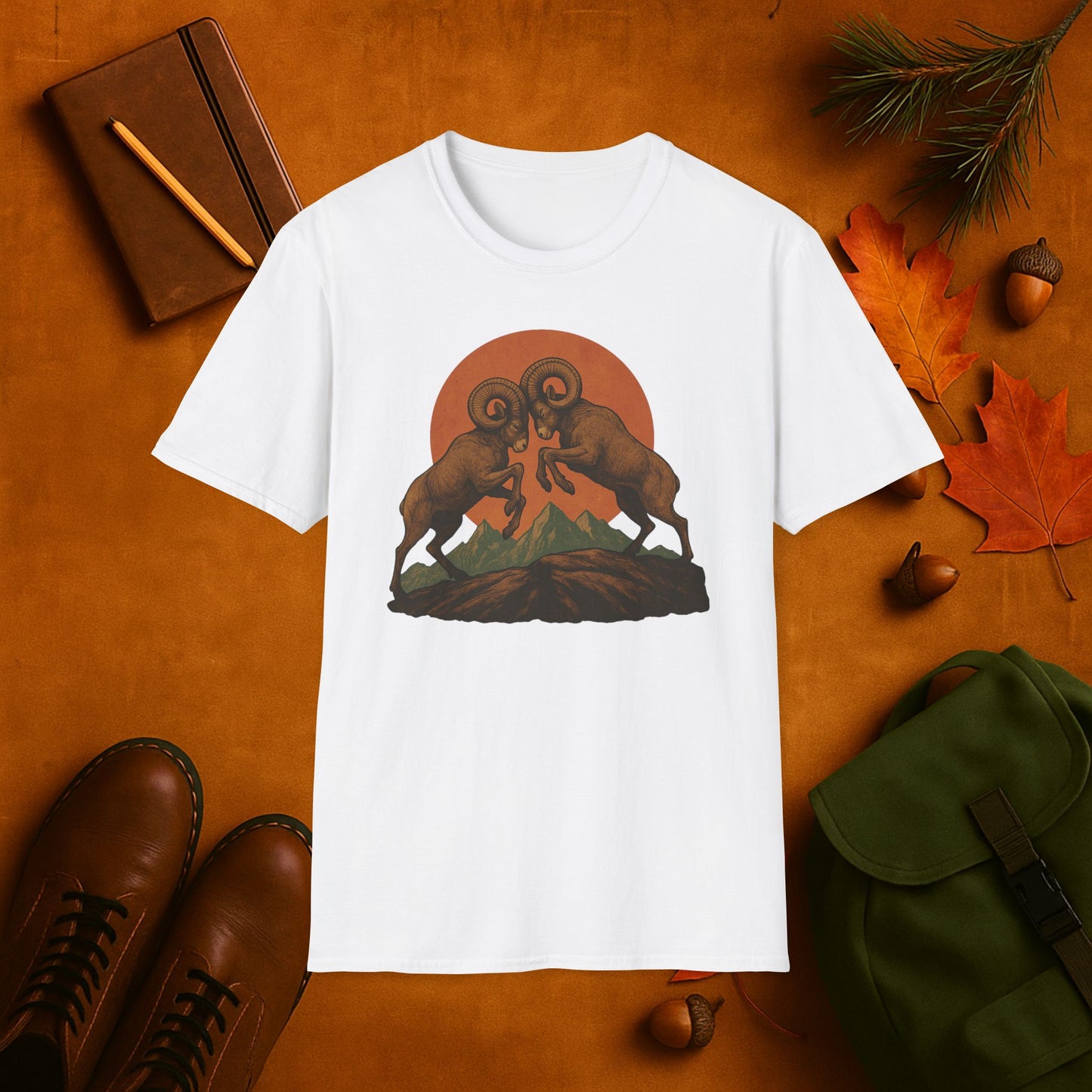 Rams Locked Harvest Moon T-Shirt