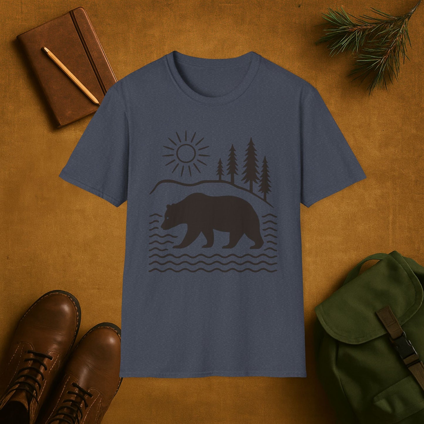 Bear Wildlines T-Shirt