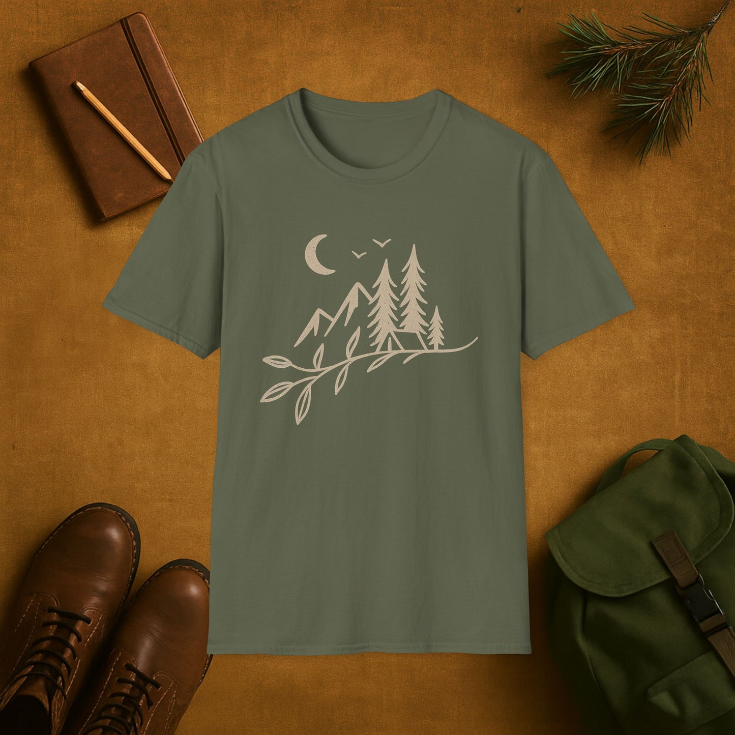 Mountains on a Vine T-Shirt