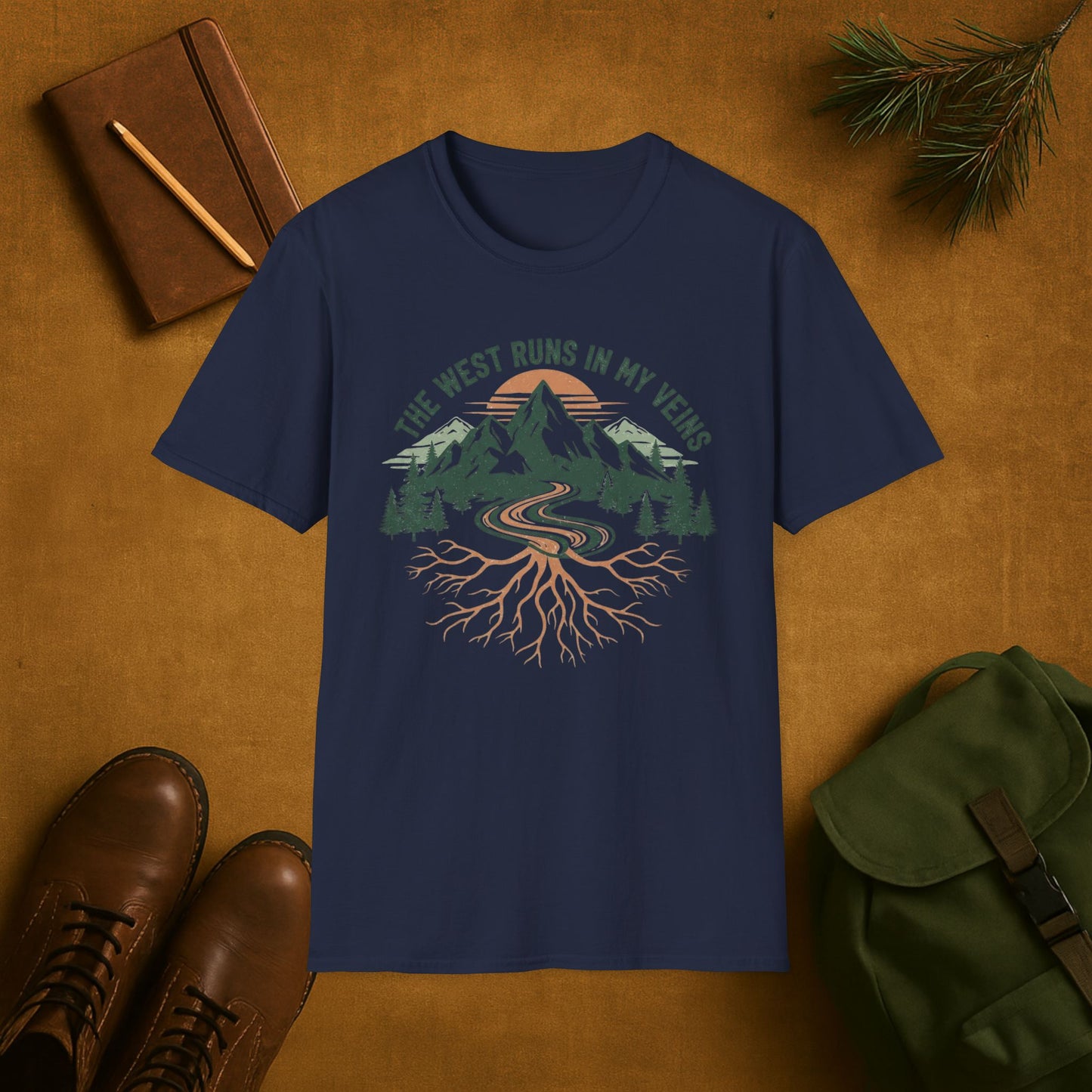 The West Runs in My Veins T-Shirt