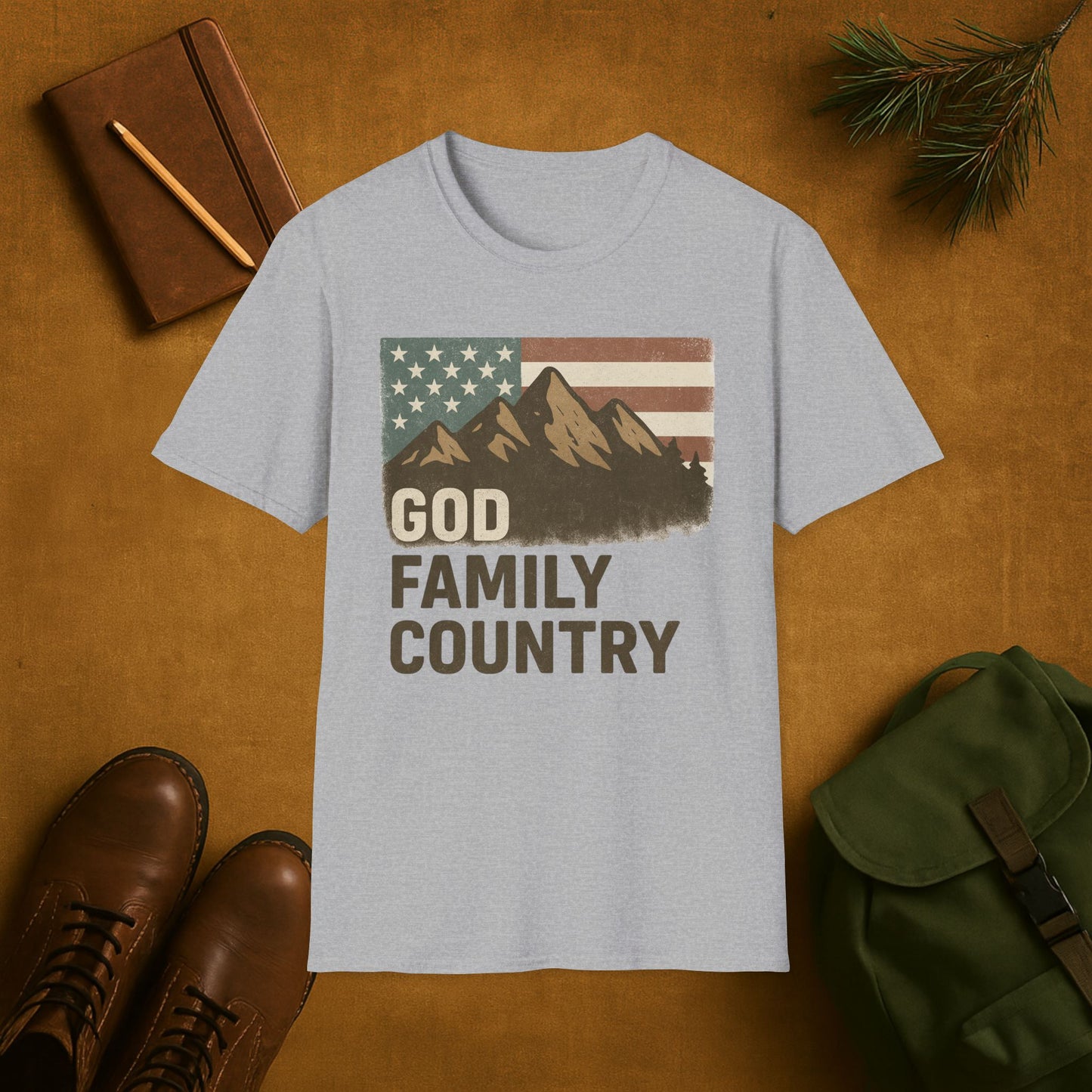 God Family Country T-Shirt