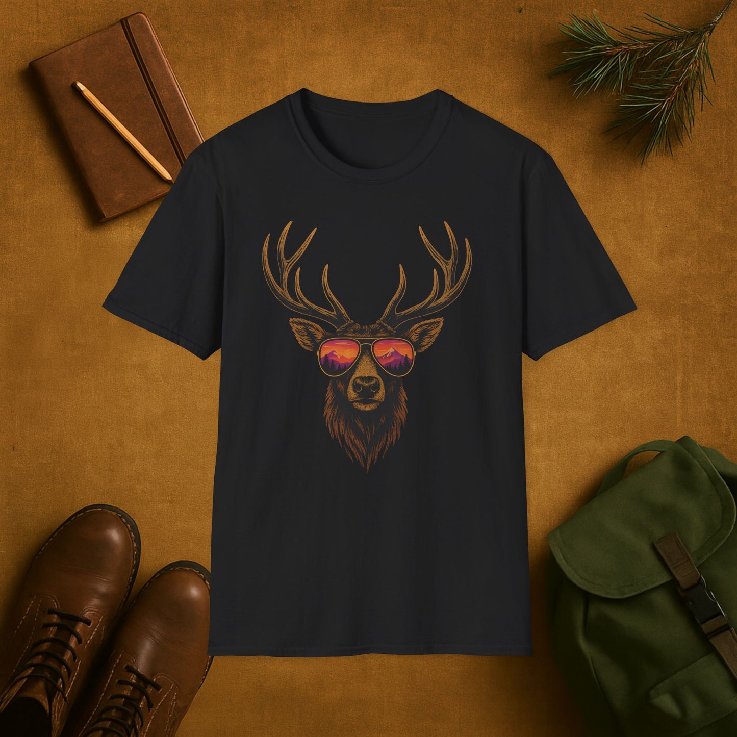 Chill Buck Vibes Sunglasses T-Shirt