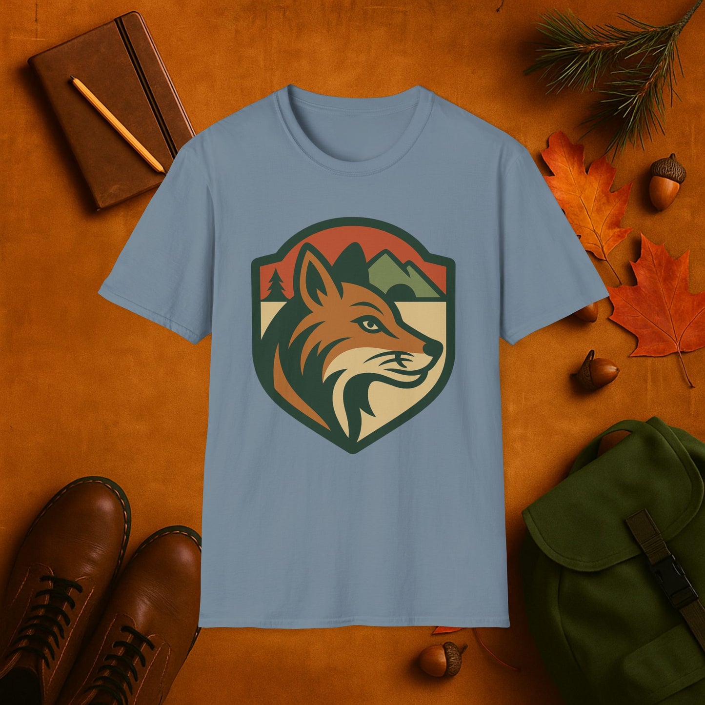 Fox Fall Badge T-Shirt