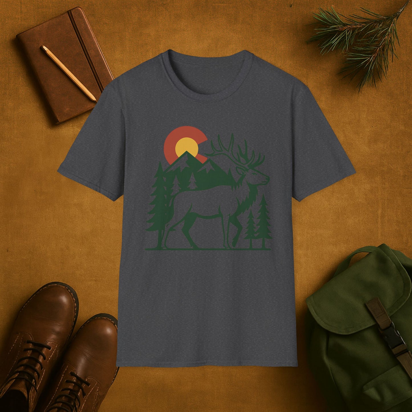 Colorado Forest Elk T-shirt