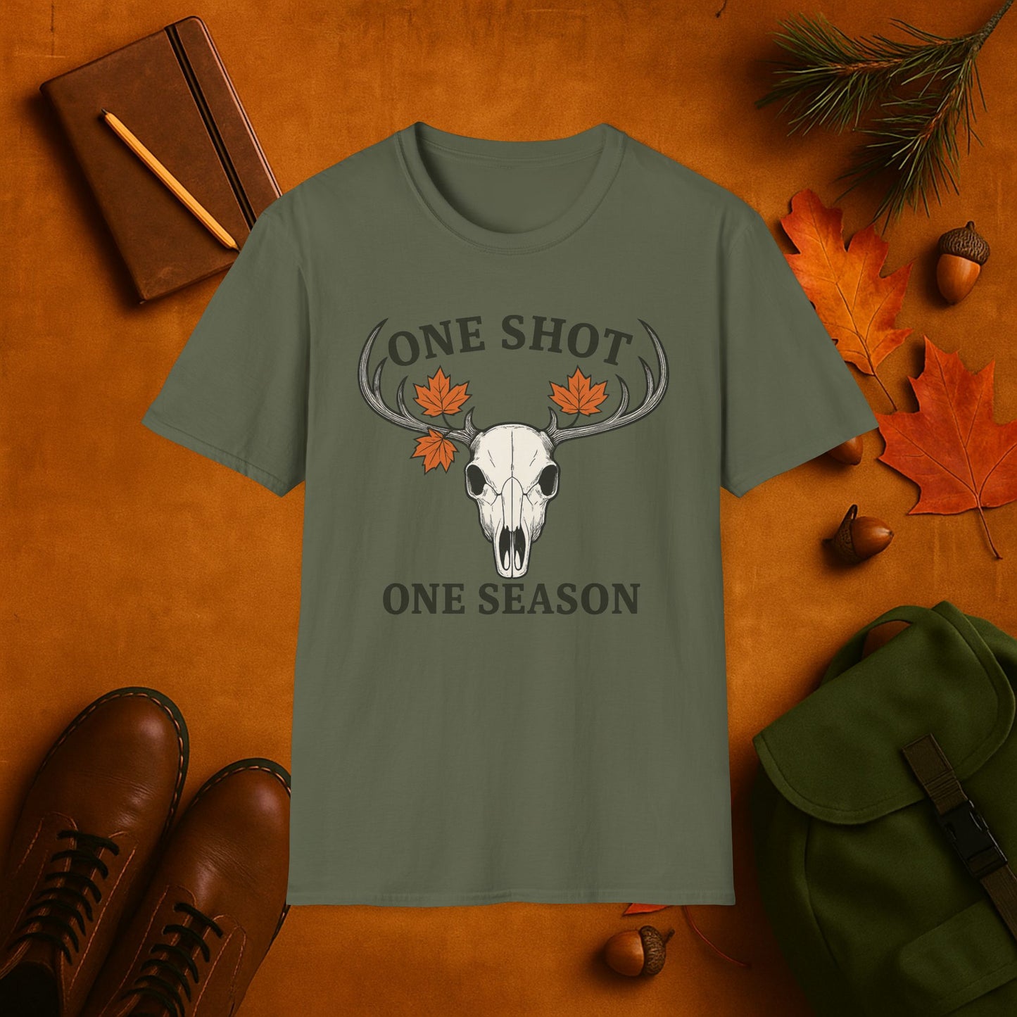 One Shot One Season Fall T-Shirt