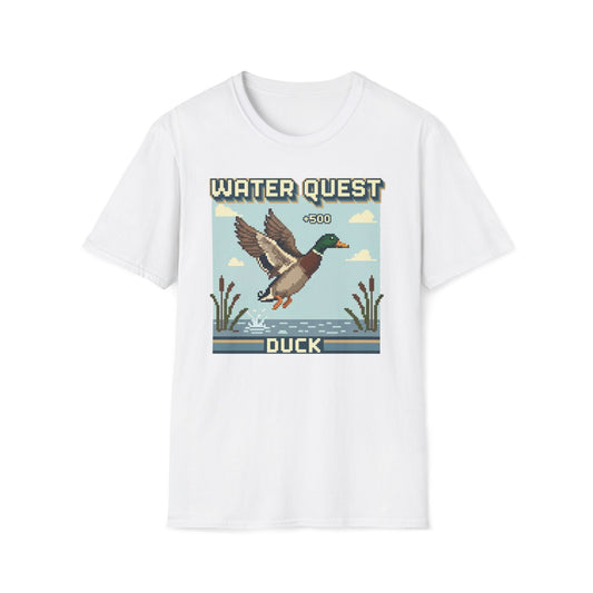 8-Bit Water Quest Duck T-Shirt