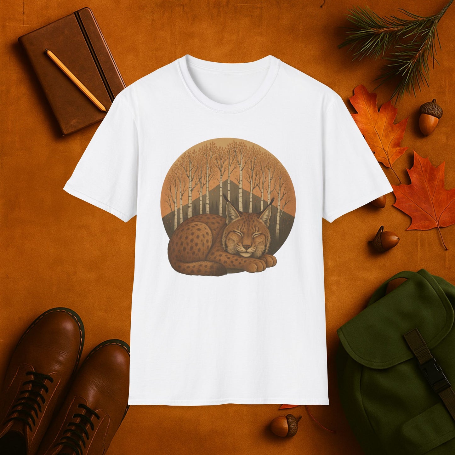 Sleepy Lynx Fall Aspens T-Shirt