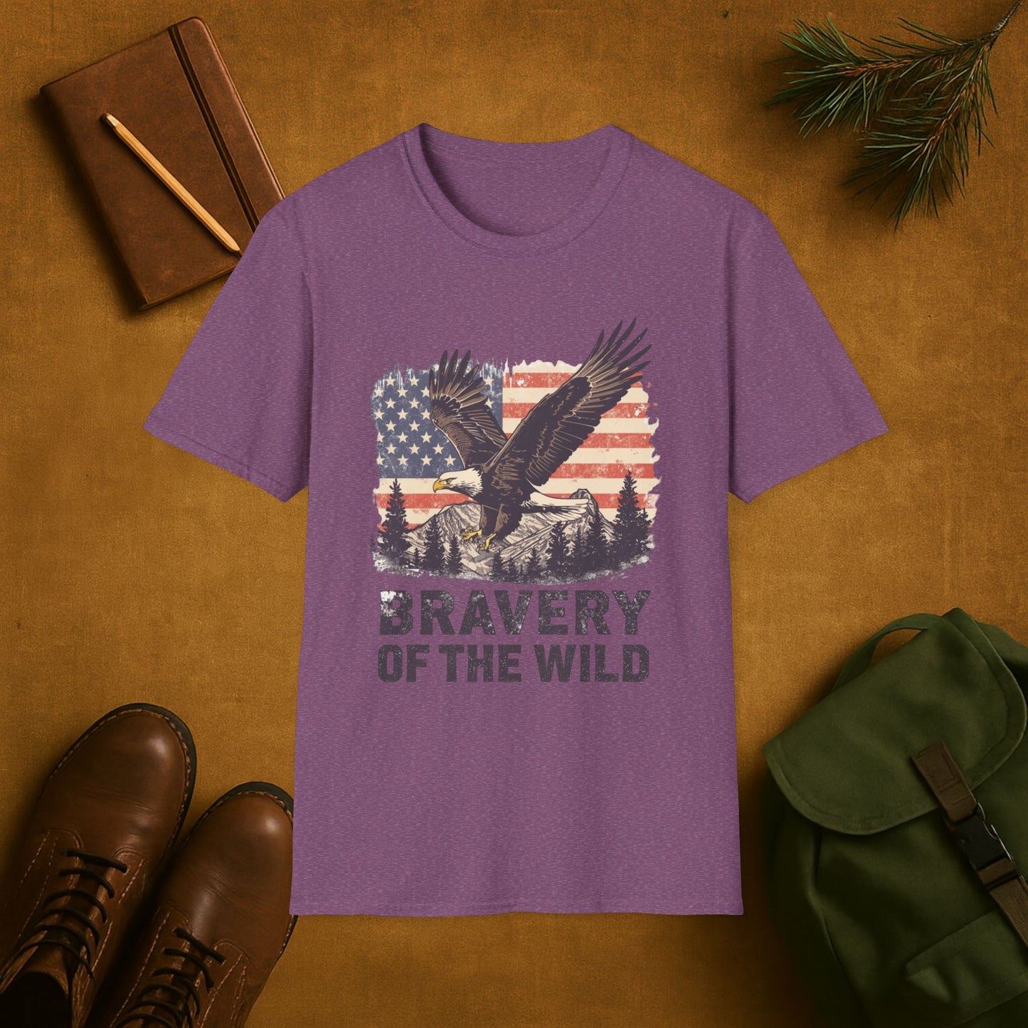Eagle Bravery of the Wild T-Shirt