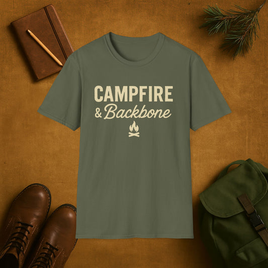 Campfire and Backbone T-Shirt