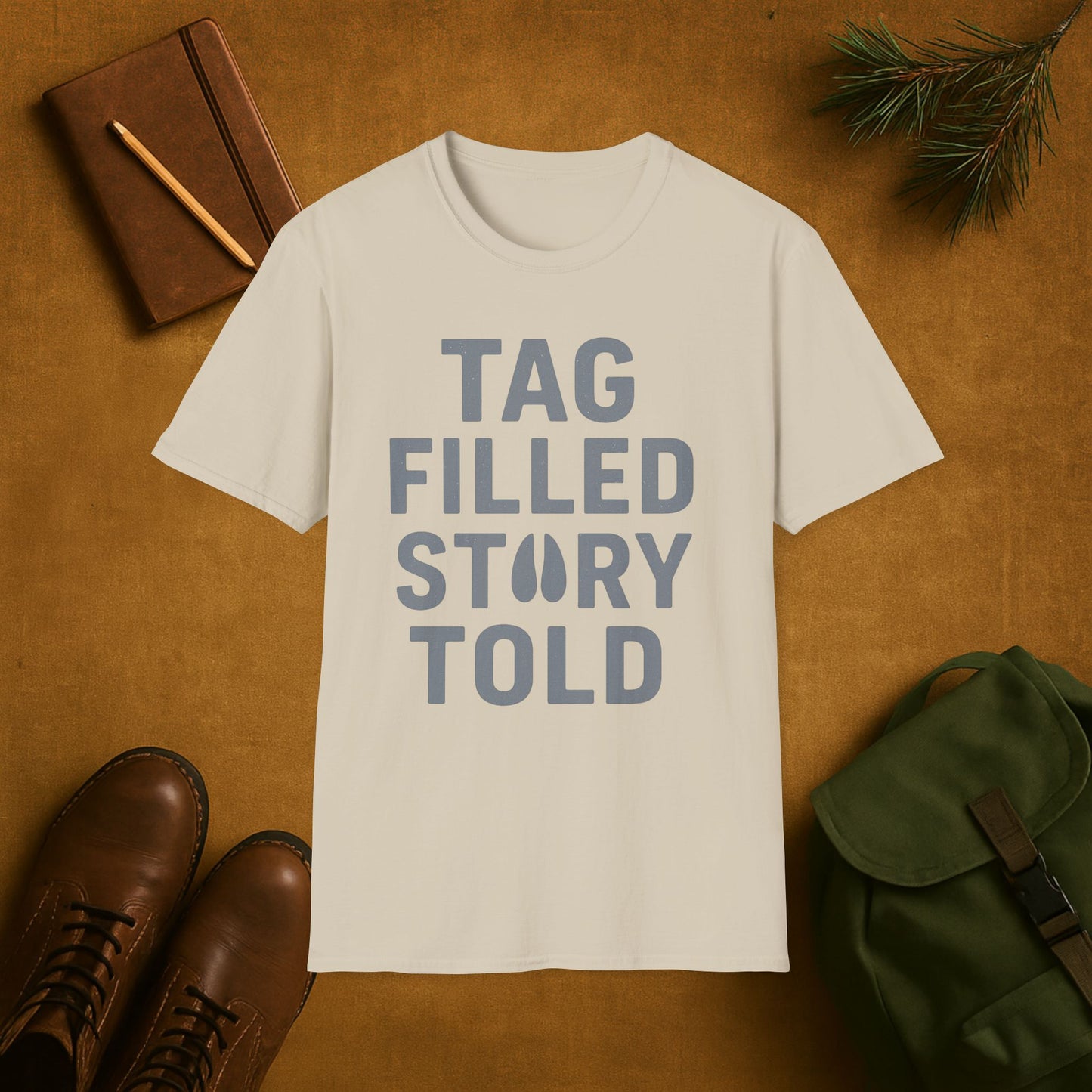 Tag Filled Story Told T-Shirt