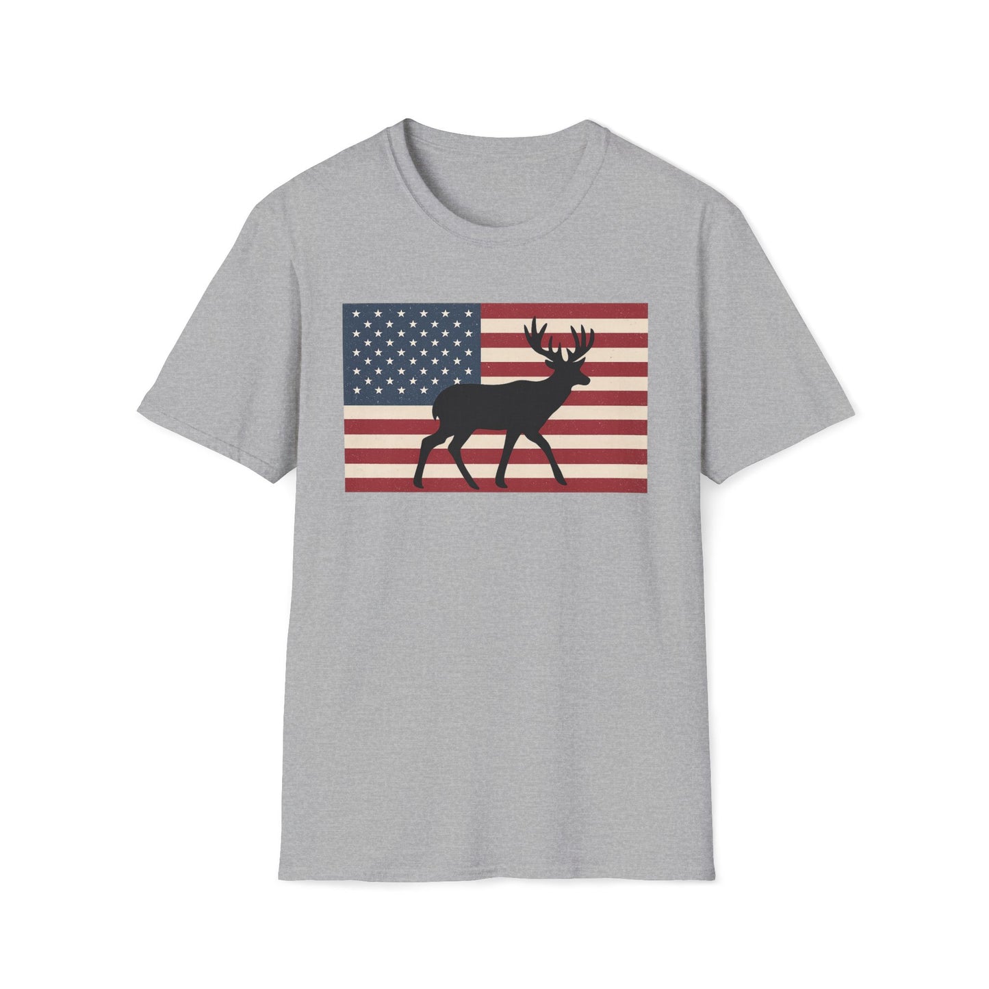 Old Glory Buck T-Shirt