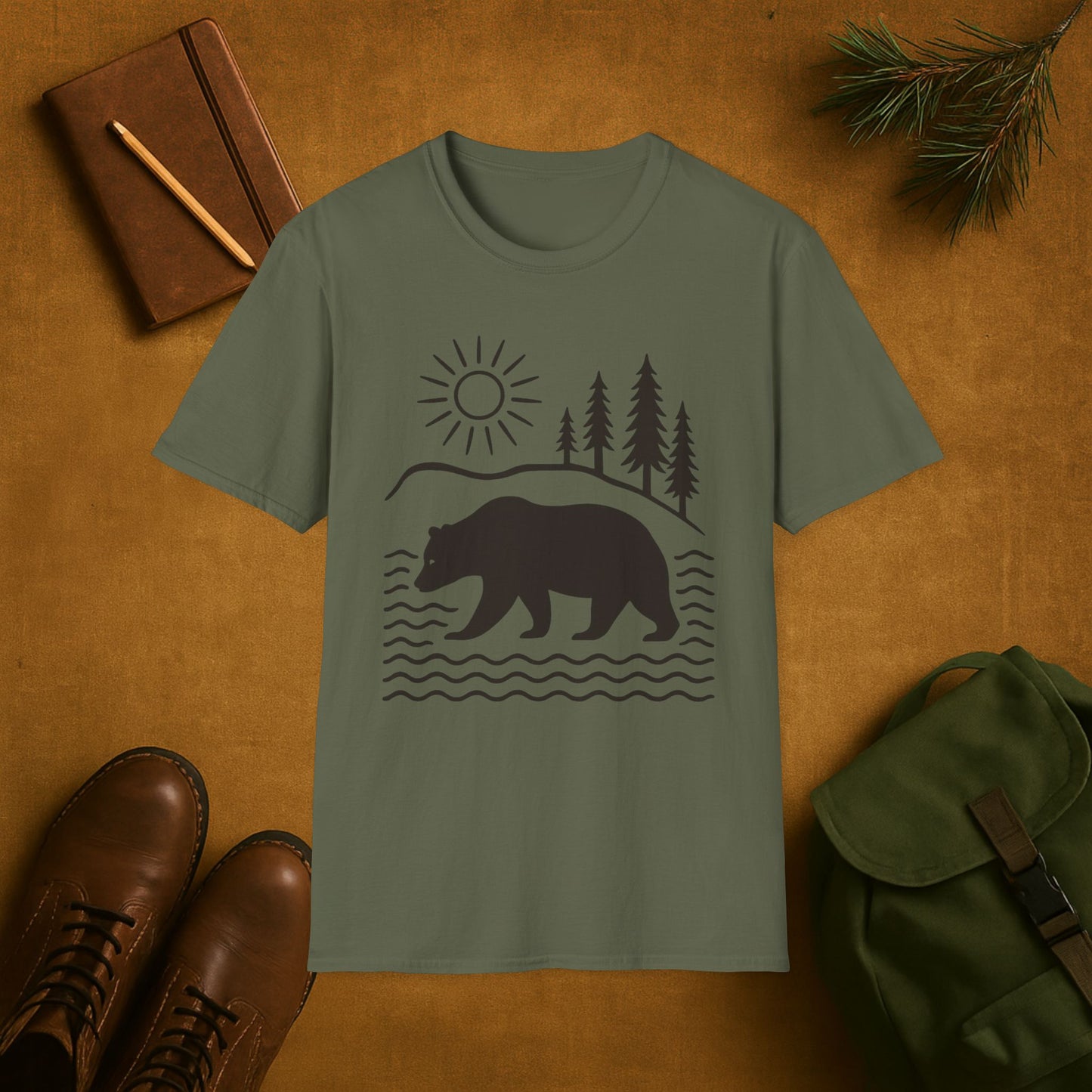 Bear Wildlines T-Shirt