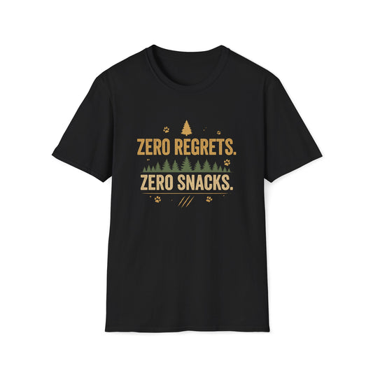 Zero Regrets Zero Snacks T-Shirt