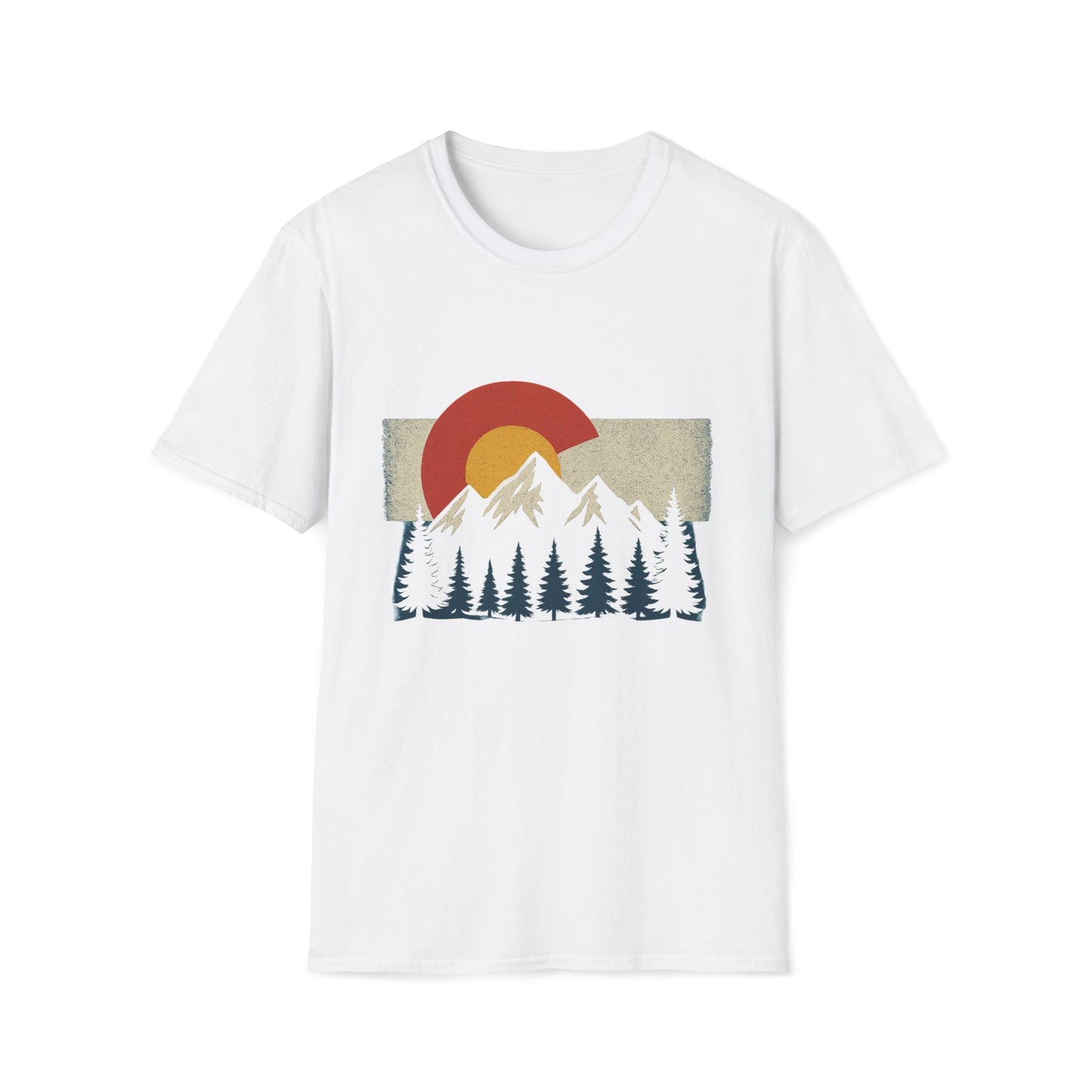 Colorado Flag Mountain T-Shirt