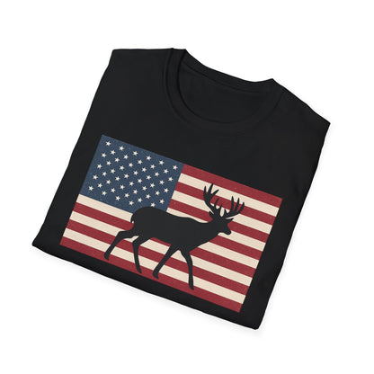 Old Glory Buck T-Shirt