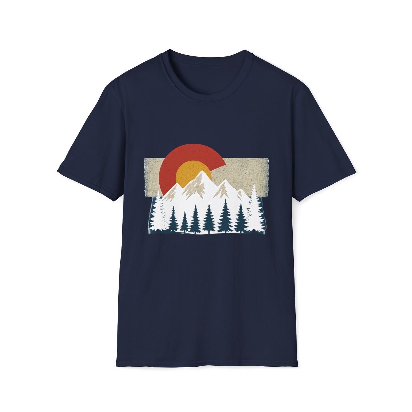 Colorado Flag Mountain T-Shirt