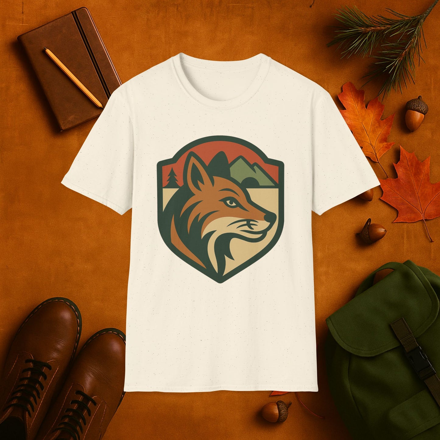 Fox Fall Badge T-Shirt
