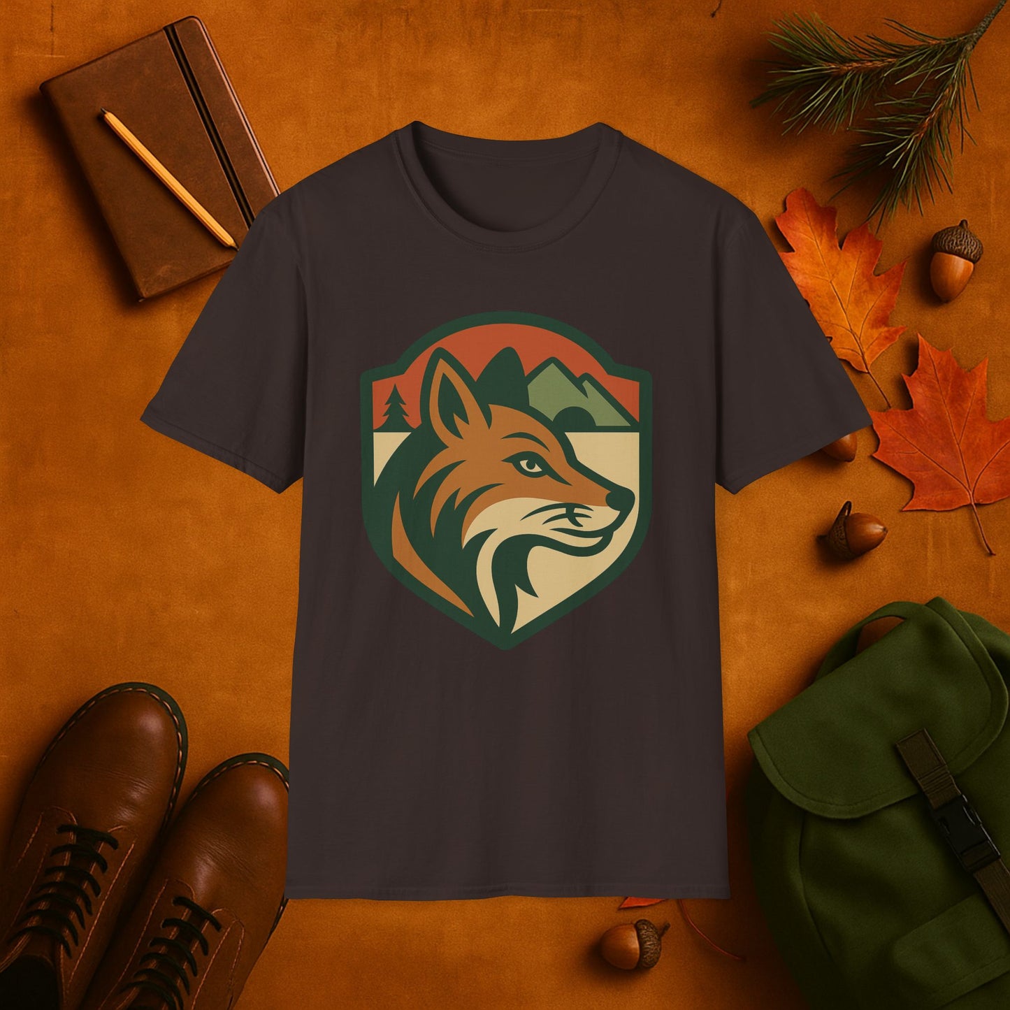 Fox Fall Badge T-Shirt