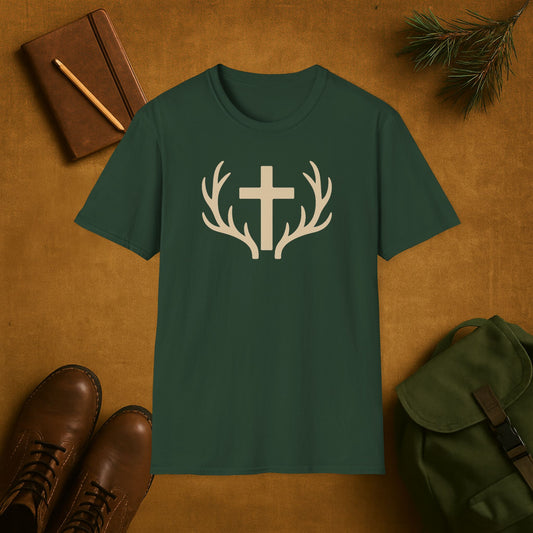 Faith and Antlers T-Shirt