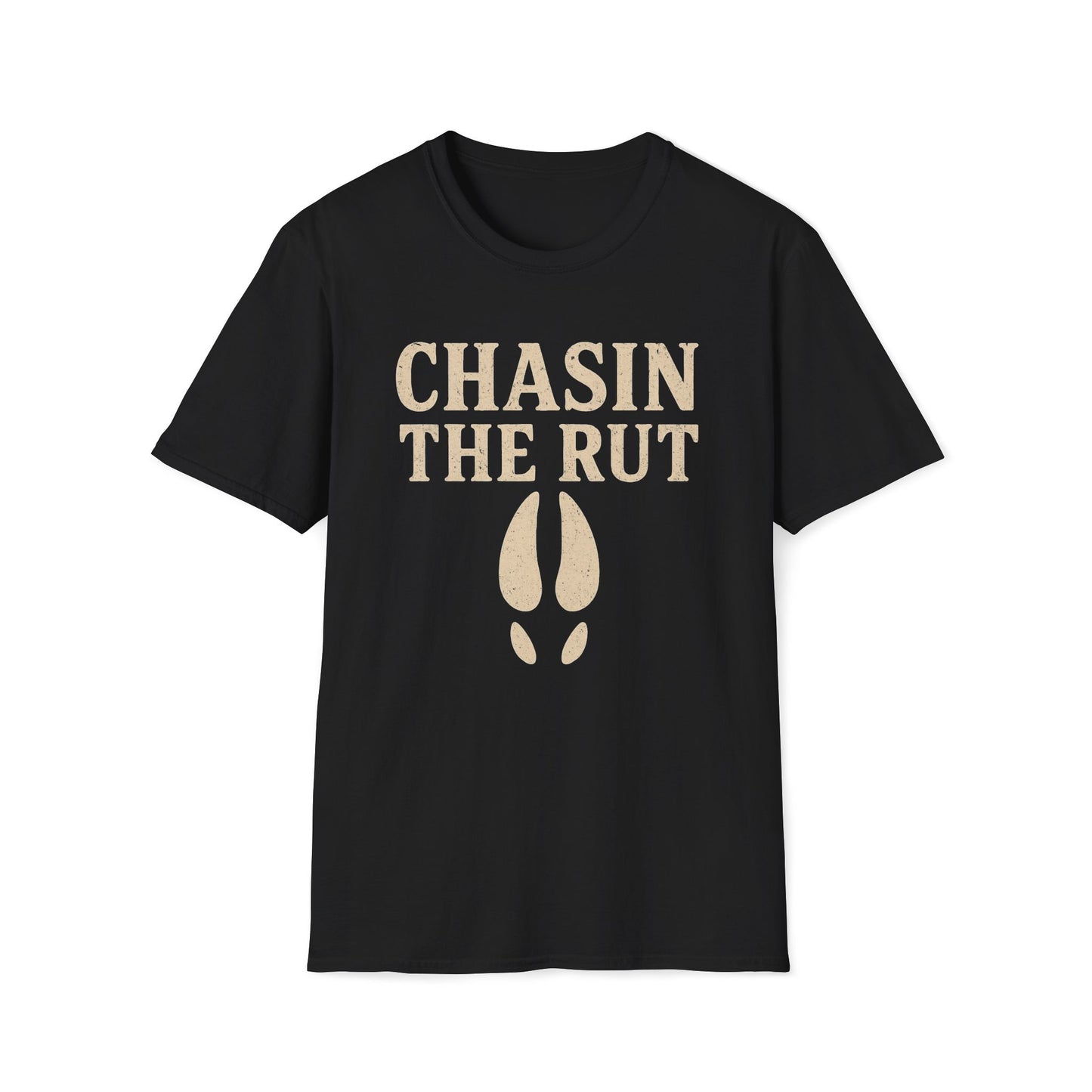 Chasin the Rut- Single Elk Track Hunting T-Shirt