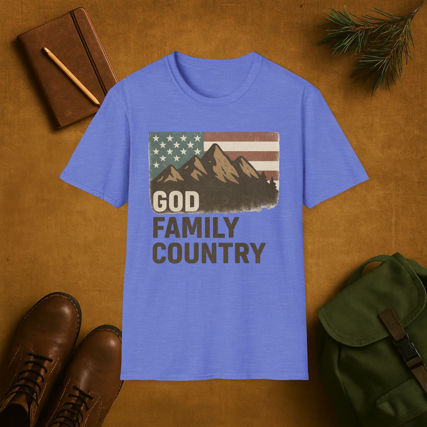God Family Country T-Shirt