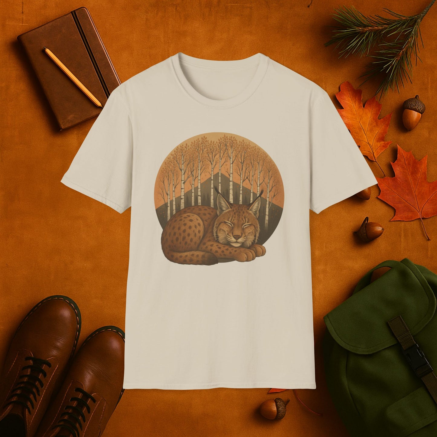 Sleepy Lynx Fall Aspens T-Shirt