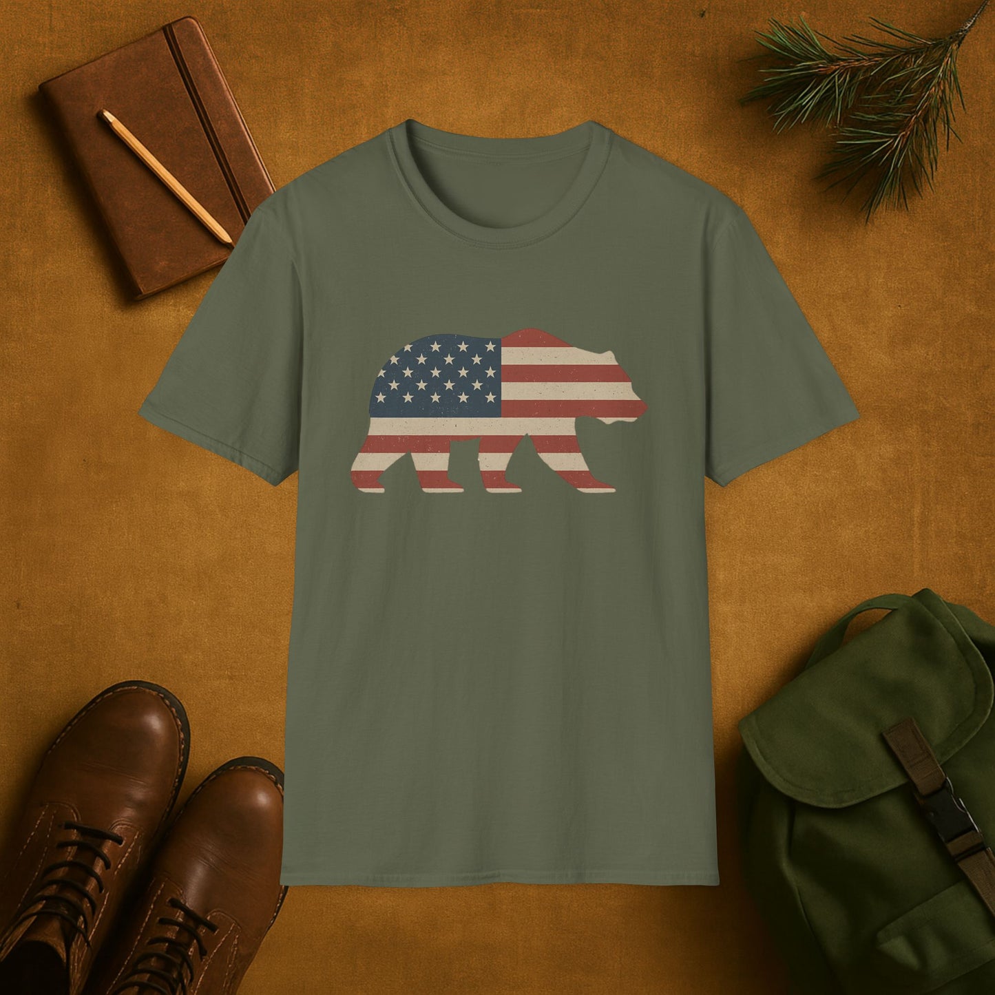 USA Bear T-Shirt