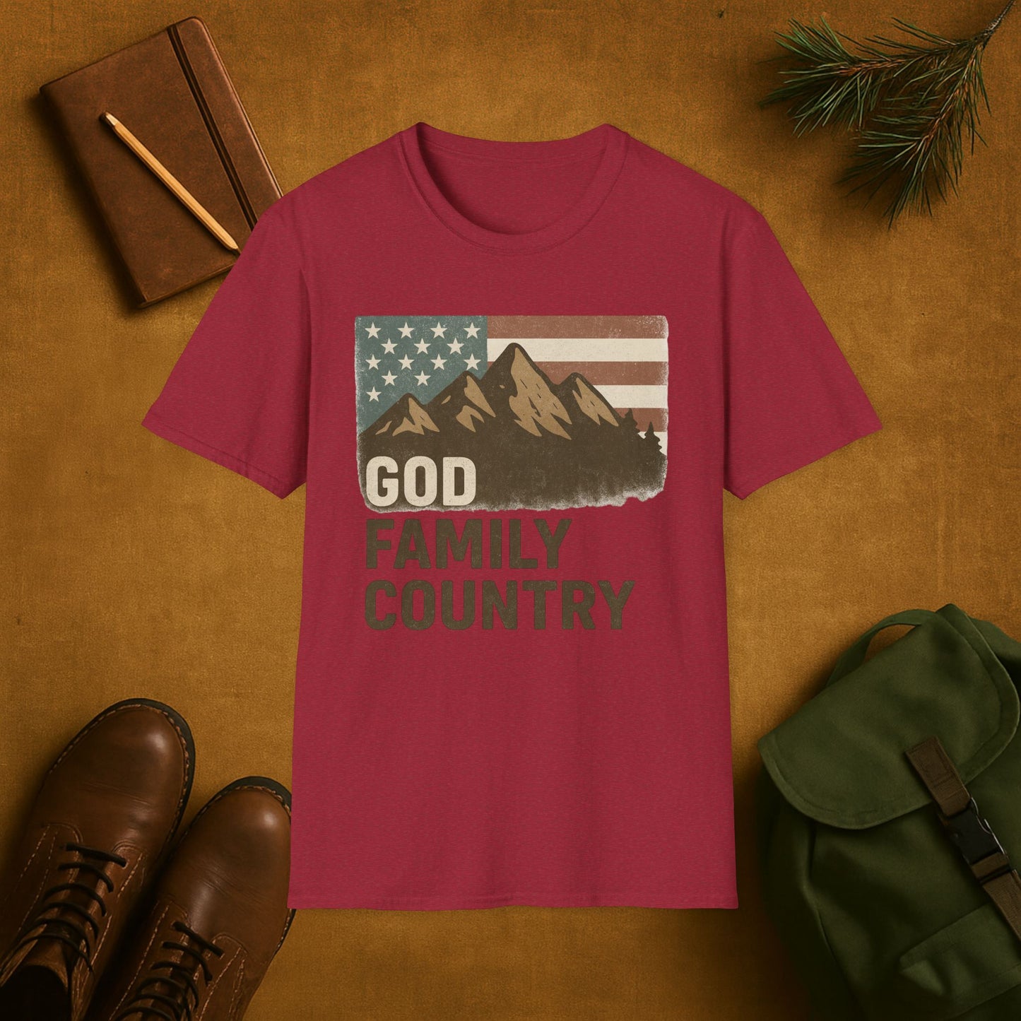 God Family Country T-Shirt