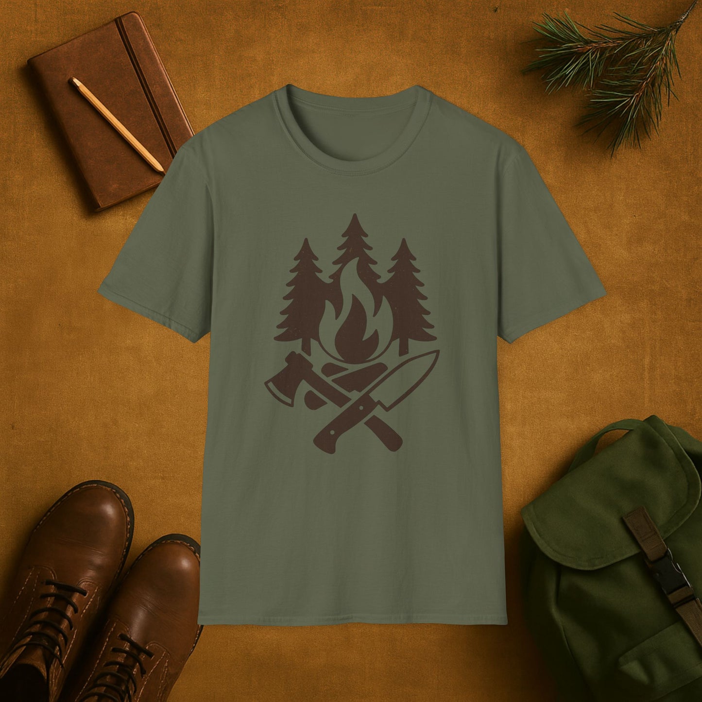 Survival Campfire T-Shirt