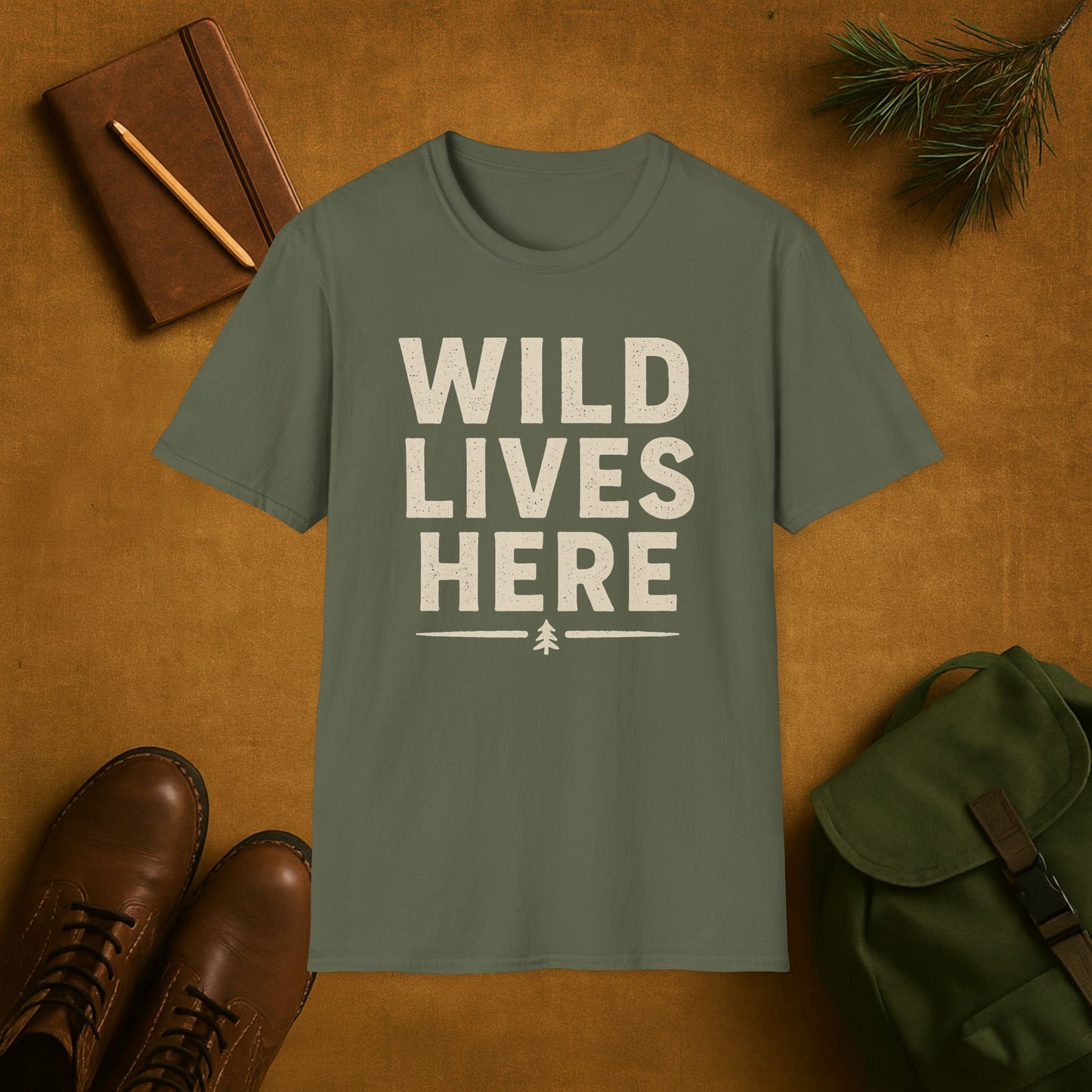 Wild Lives Here T-Shirt