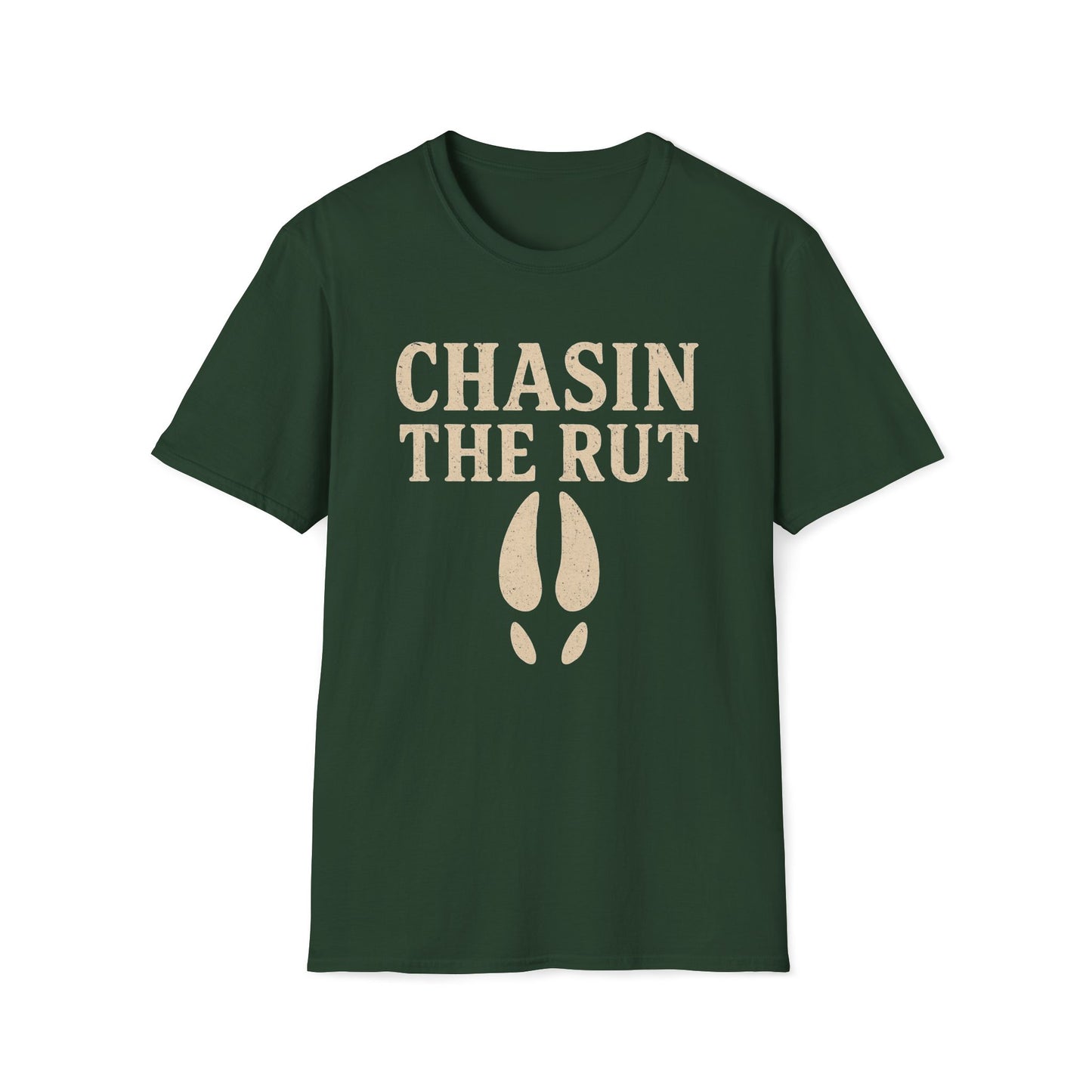 Chasin the Rut- Single Elk Track Hunting T-Shirt