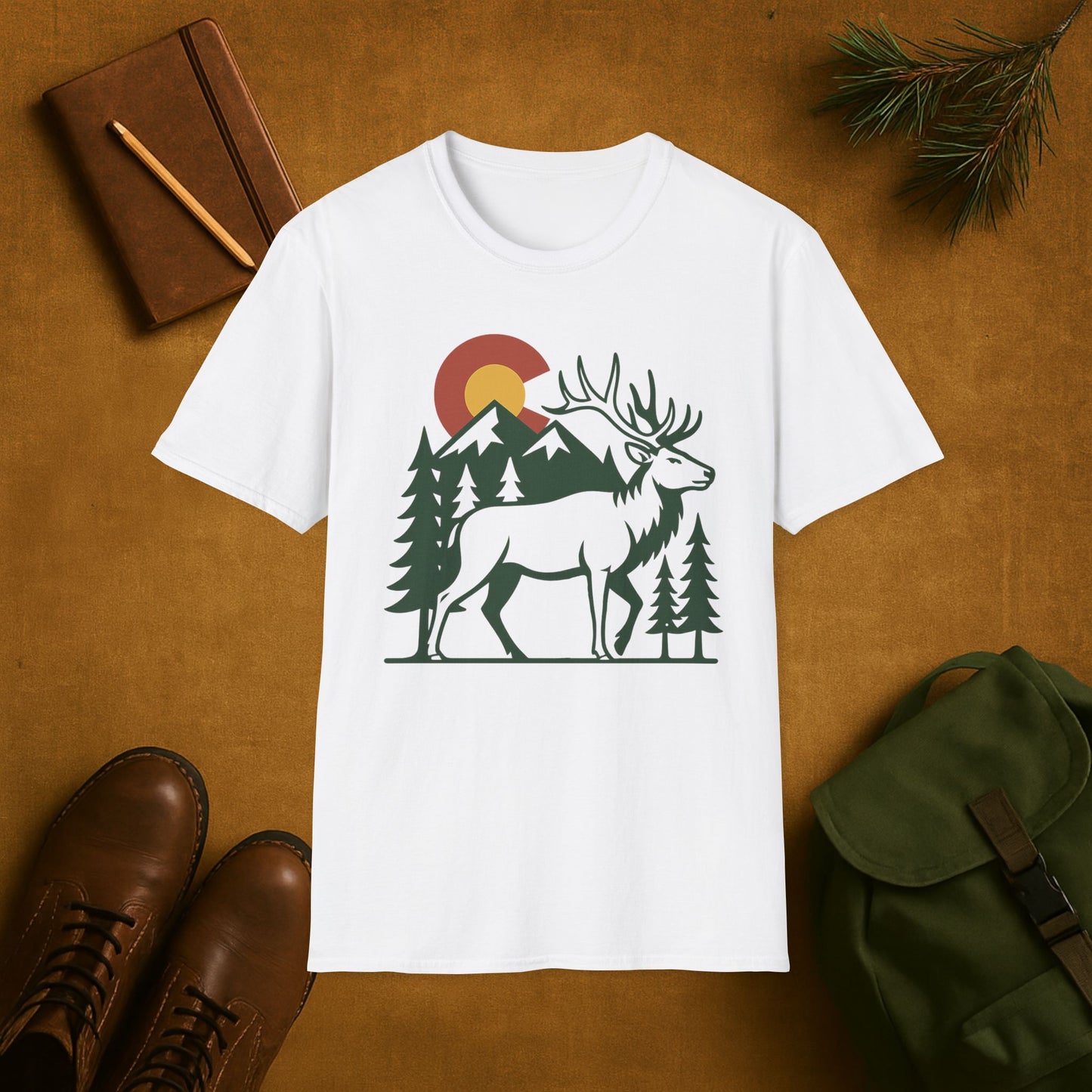 Colorado Forest Elk T-shirt