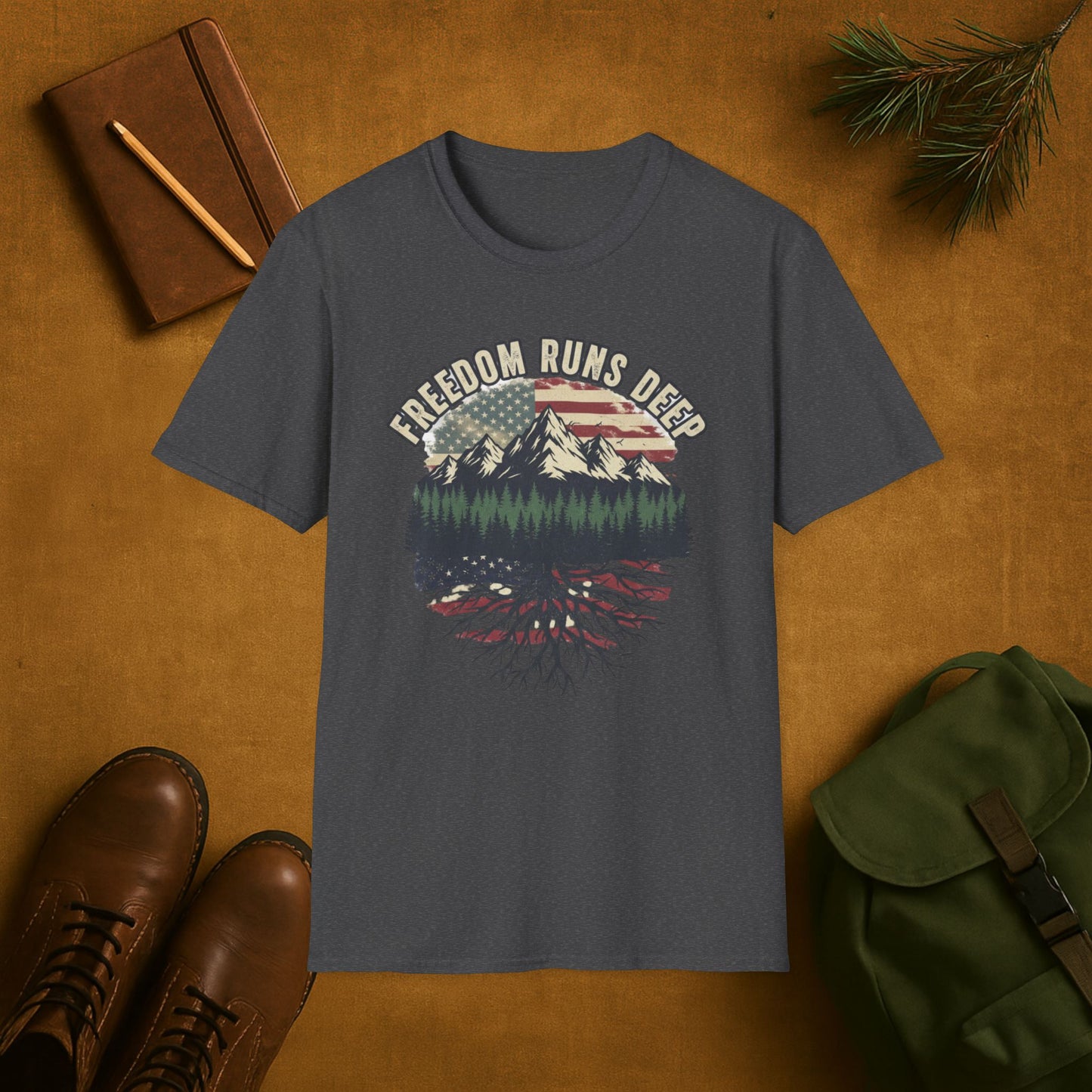 Freedom Runs Deep T-Shirt