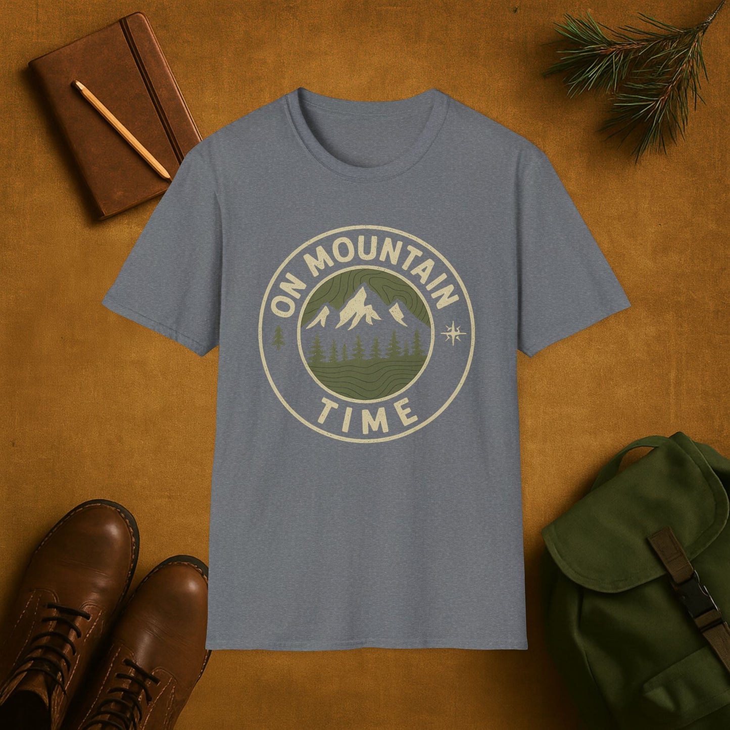 On Mountain Time T-Shirt
