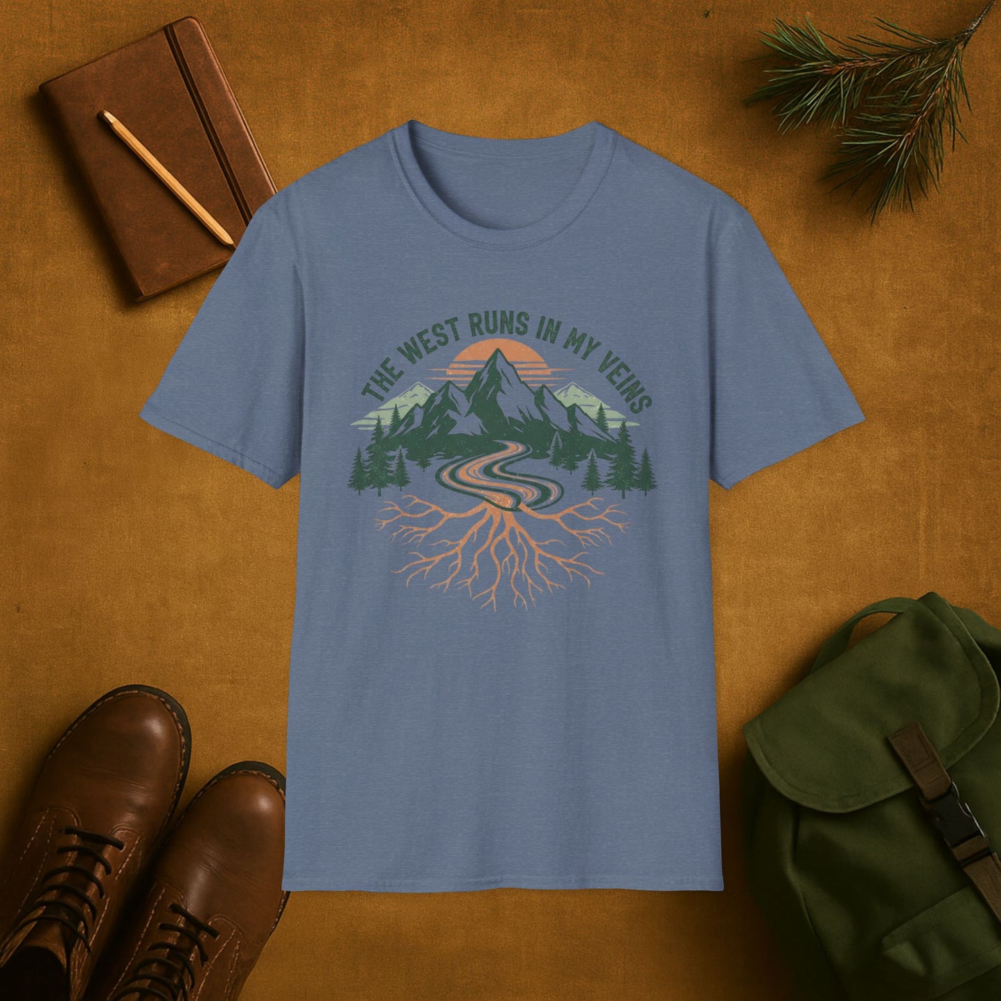 The West Runs in My Veins T-Shirt