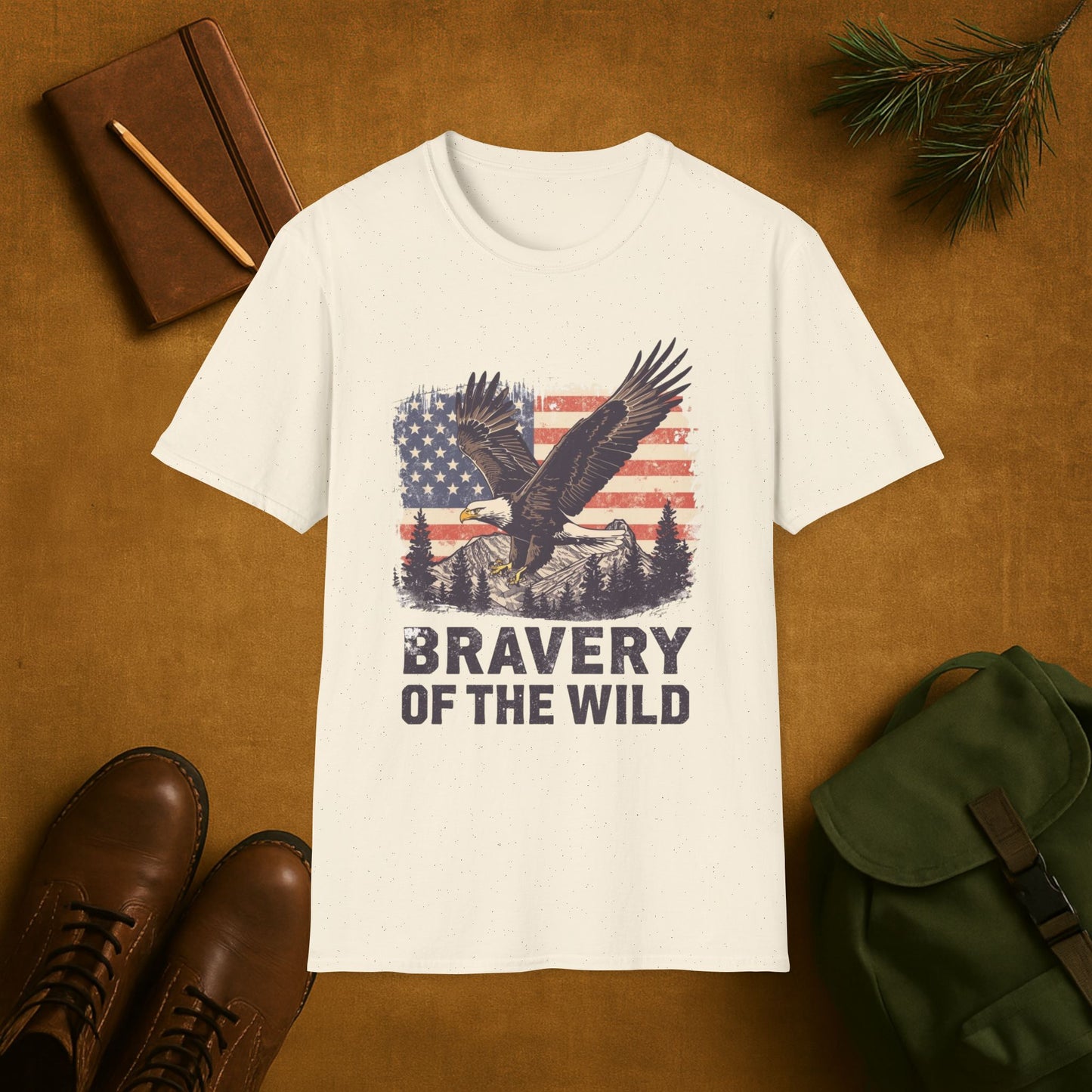 Eagle Bravery of the Wild T-Shirt