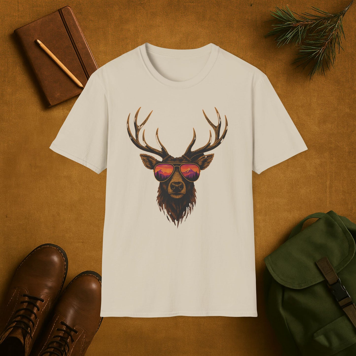 Chill Buck Vibes Sunglasses T-Shirt