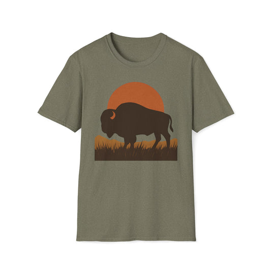 Buffalo Harvest Moon T-Shirt