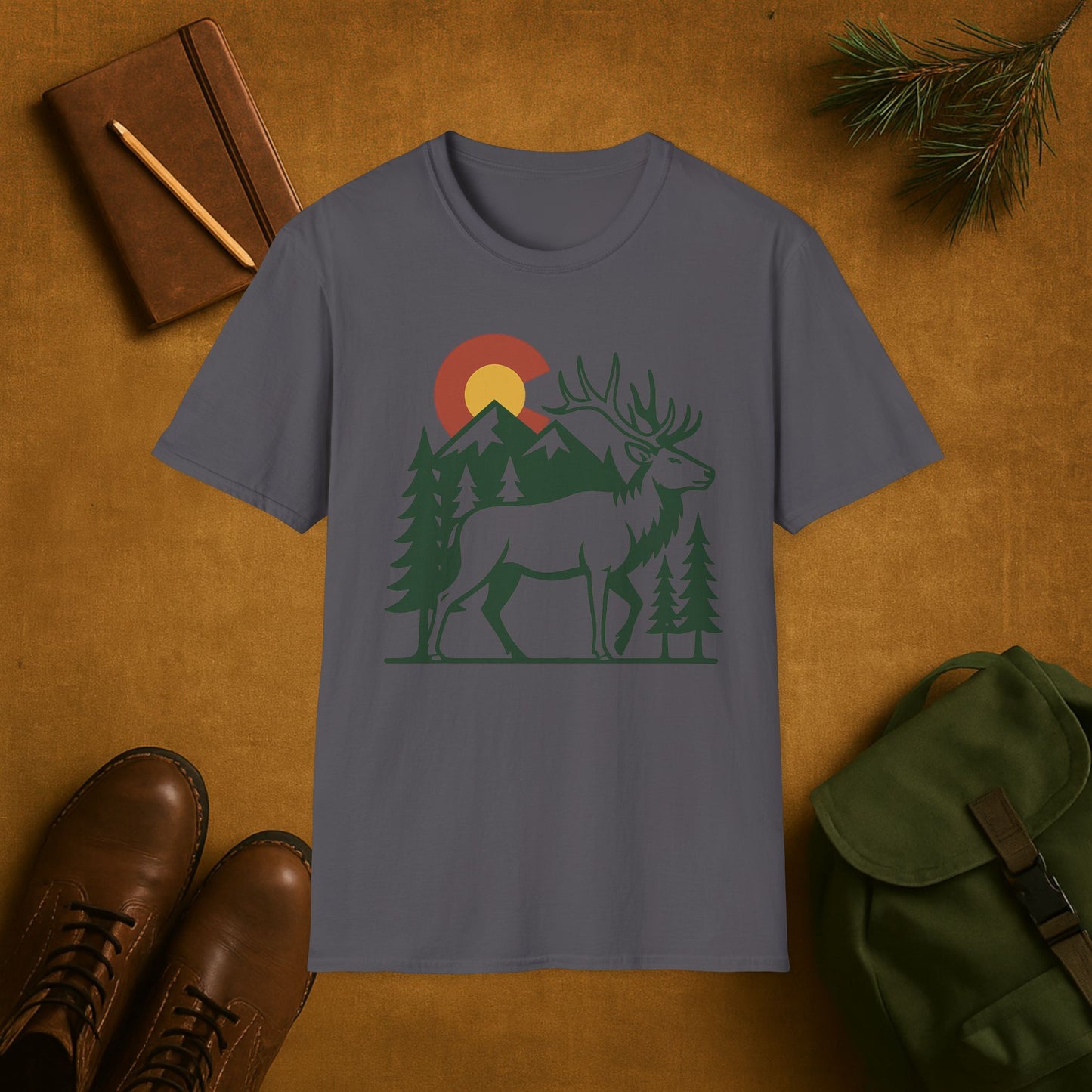 Colorado Forest Elk T-shirt