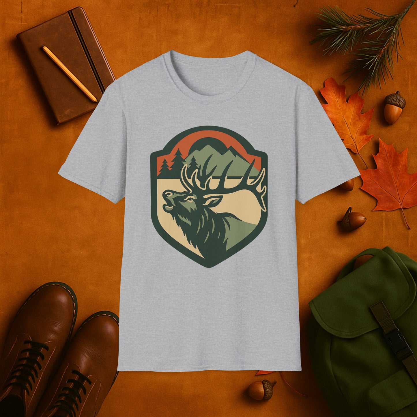 Elk Fall Badge T-Shirt