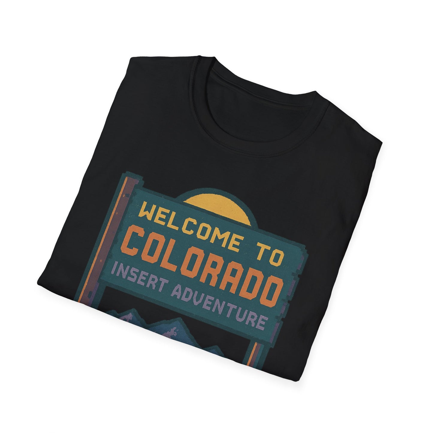 Welcome to Colorado Insert Adventure T-Shirt