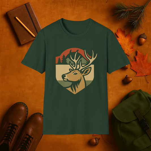Fall Badge Buck T-Shirt
