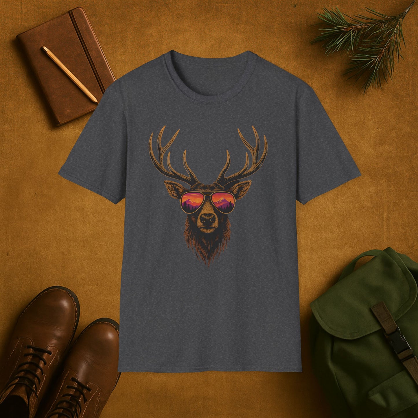 Chill Buck Vibes Sunglasses T-Shirt
