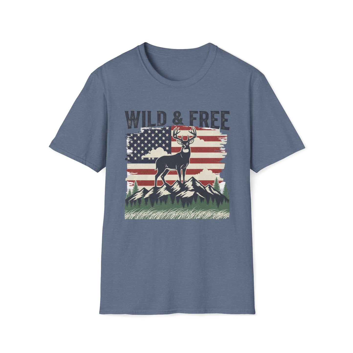 Wild And Free Buck T-Shirt