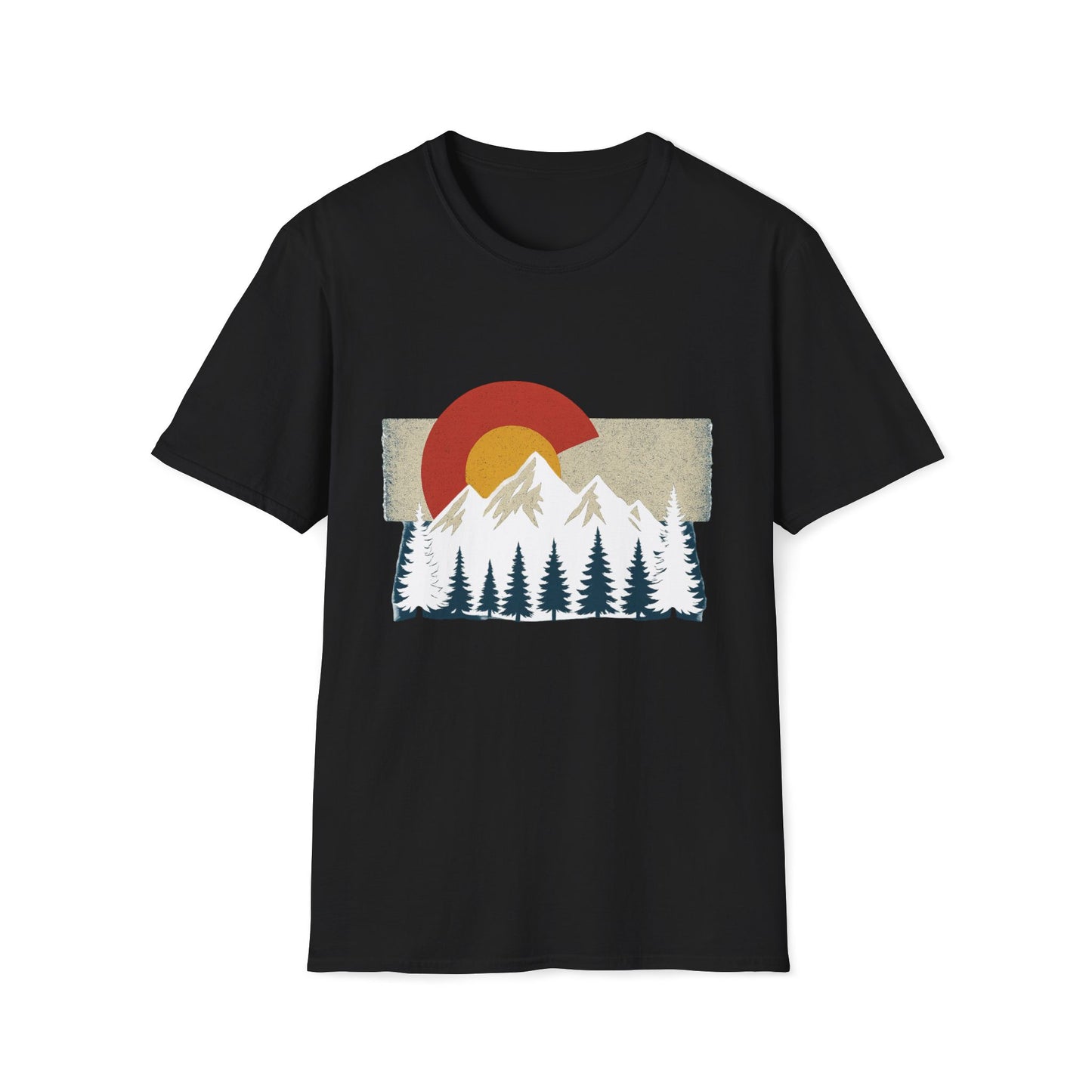 Colorado Flag Mountain T-Shirt