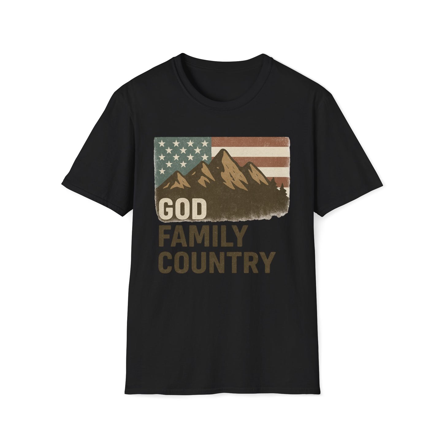 God Family Country T-Shirt